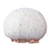 Double-Layer Kitchen Lady Light Oil Fume-Proof Cap Shower Cap Waterproof Adult Women Shower Bath Cap Shampoo Cap Cute Glitter