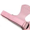2PCS Weight Lifting Wrist Straps for Women Strong Grip Pull Ups Deadlift Strap Weight Lifting Grips Heart Shaped Pattern Pink S