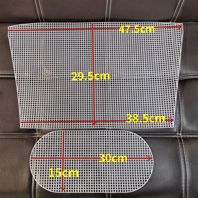 Embroidery Bucket Bag Auxiliary Knitting Sewing Weaving Plastic Mesh Sheet For Diy Accessories Handmade Easy Knit Helper