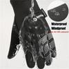 Waterproof Winter Thermal Gloves, Touchscreen Anti-Slip Windproof Gloves for Outdoor Sports
