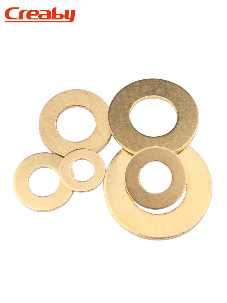 Ultra-Thin Brass Flat Washer Round Shim (Sizes M2-M20)