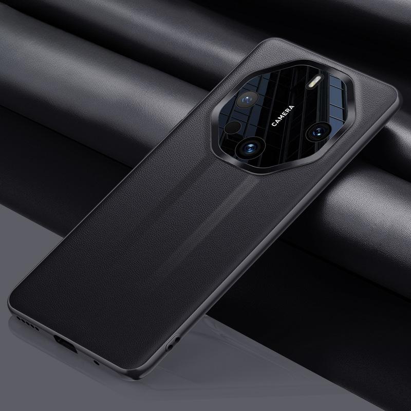 Vhodné pro mobilní telefon Huawei Mate60rs Chitinová kůže Mate60 Plně krycí kryt proti pádu