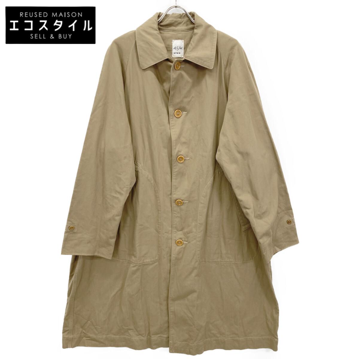 

45R 8012012 Beige Rice Chino 908 Coat coat Not written beigeUsed