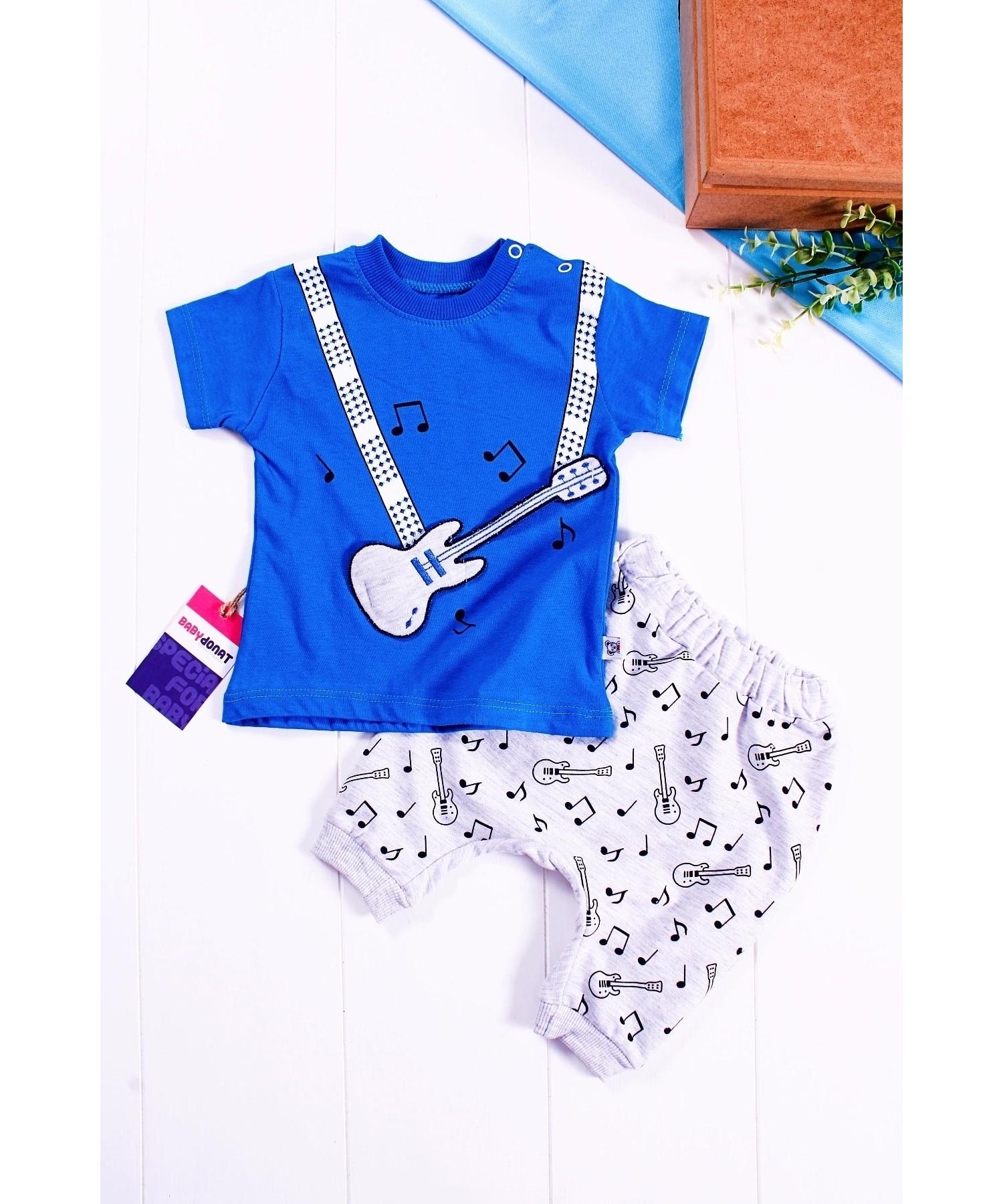 

Набор из 2 предметов для мальчика с рисунком под гитару