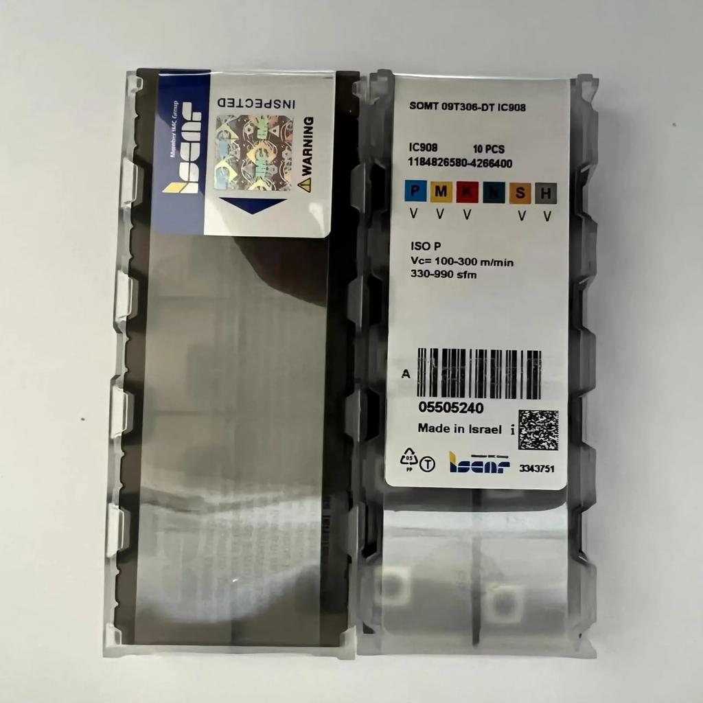 ISCAR / SOMT09T306-DT IC908 /Industrial Indexable Carbide Inserts 10 PCS