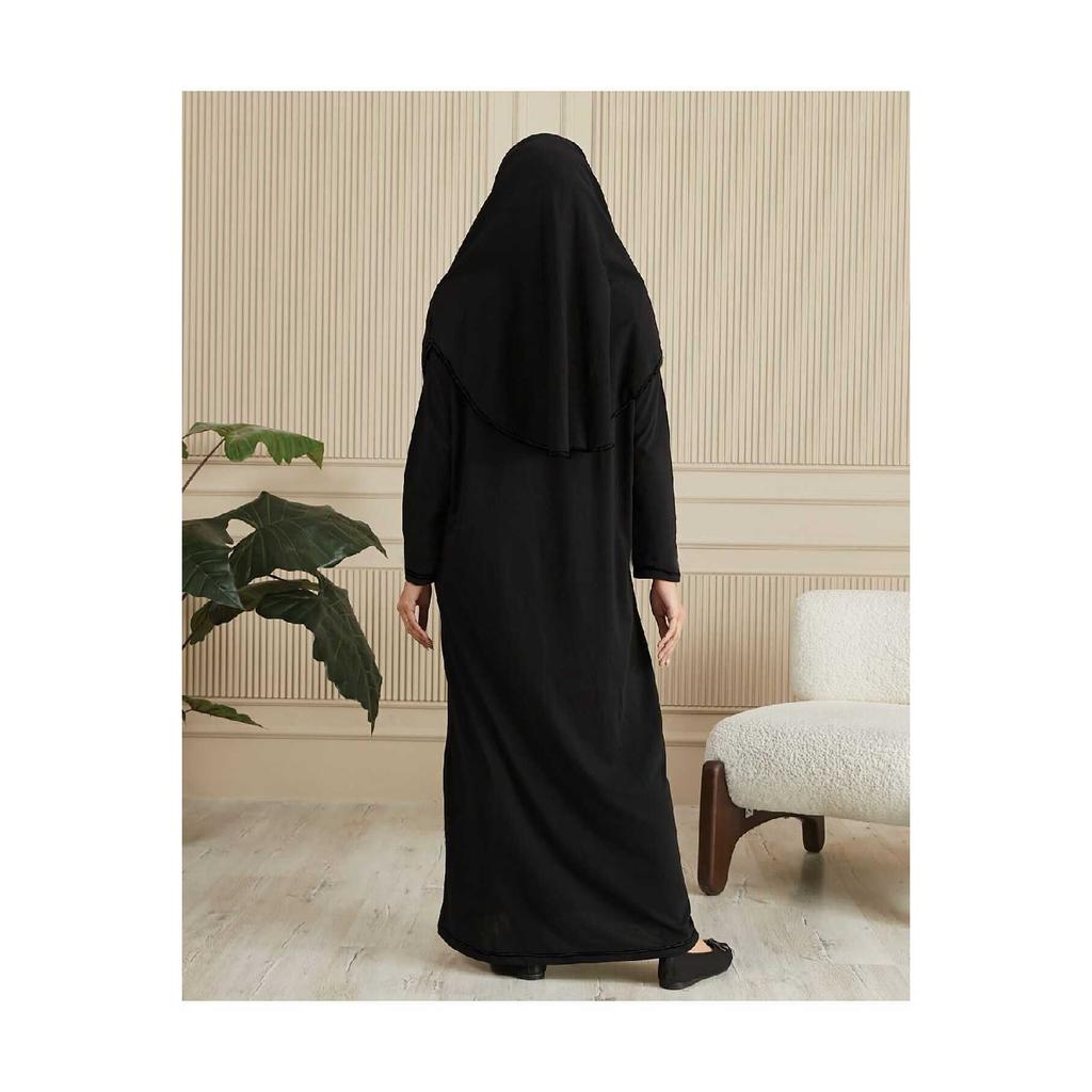 100% Cotton Combed Prayer Dress With Headscarf