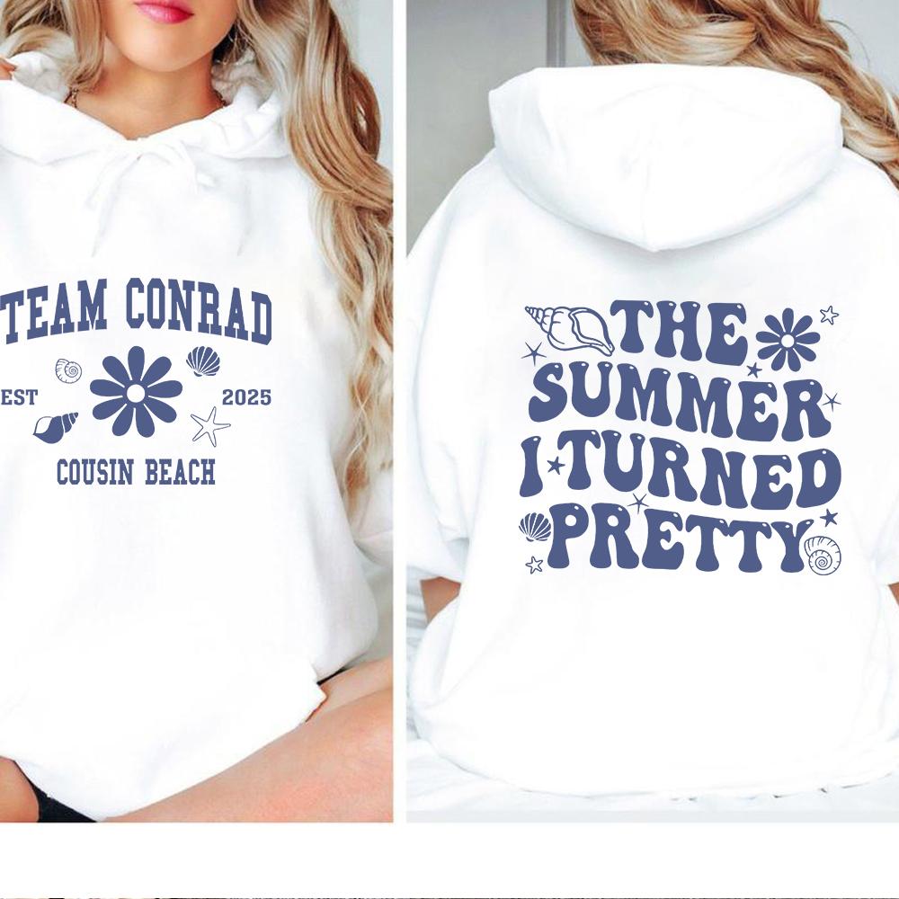 The Summer I Turned Pretty Hoodie Team Conrad Team Jeremiah Sweatshirt Cousins Beach Hoodie TSITP Conrad Fisher Tee Unisex Shirt