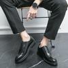 Fashion Brogue Fashionable wedding men's shoes Leisure Business Versatile Style Men's shoes for party office outdoor activities 38-44