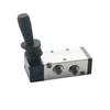 5/2 Way Pneumatic Air Hand Lever Operated Valve Manual Control 2 Position 3 5Port Push-Pull  4H210-08 4H310-10 4H410-15