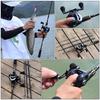 Fishing Pole Fishing Reel Set Casting Fishing Rod Combos 4 Section Baitcaster Rod 18+1BB Casting
