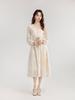 Plus Size French Floral Spring Dress - Elegant, Flattering, and Feminine