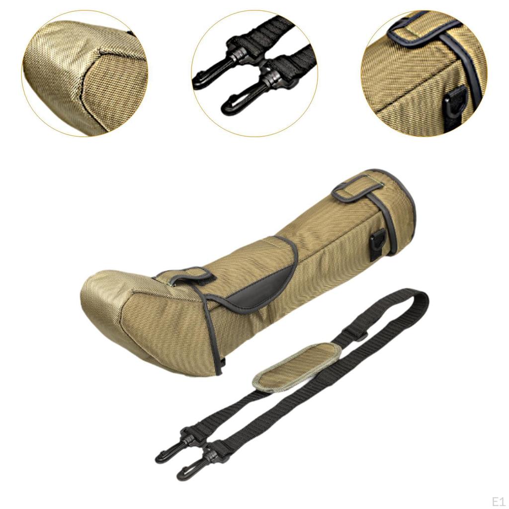 Bird Watching Telescope Bag Scope Case,Sturdy,Nylon Padded Thicken Portable Carrying Case for