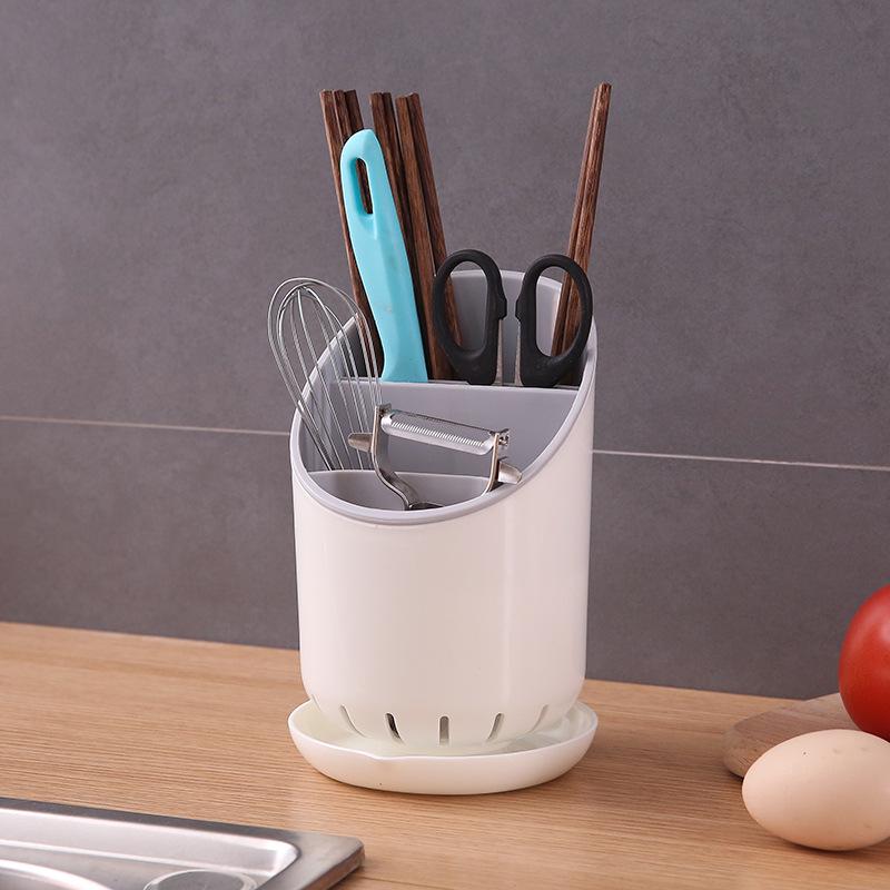 Multifunctional Kitchen Utensil & Cutlery Storage Basket Holder