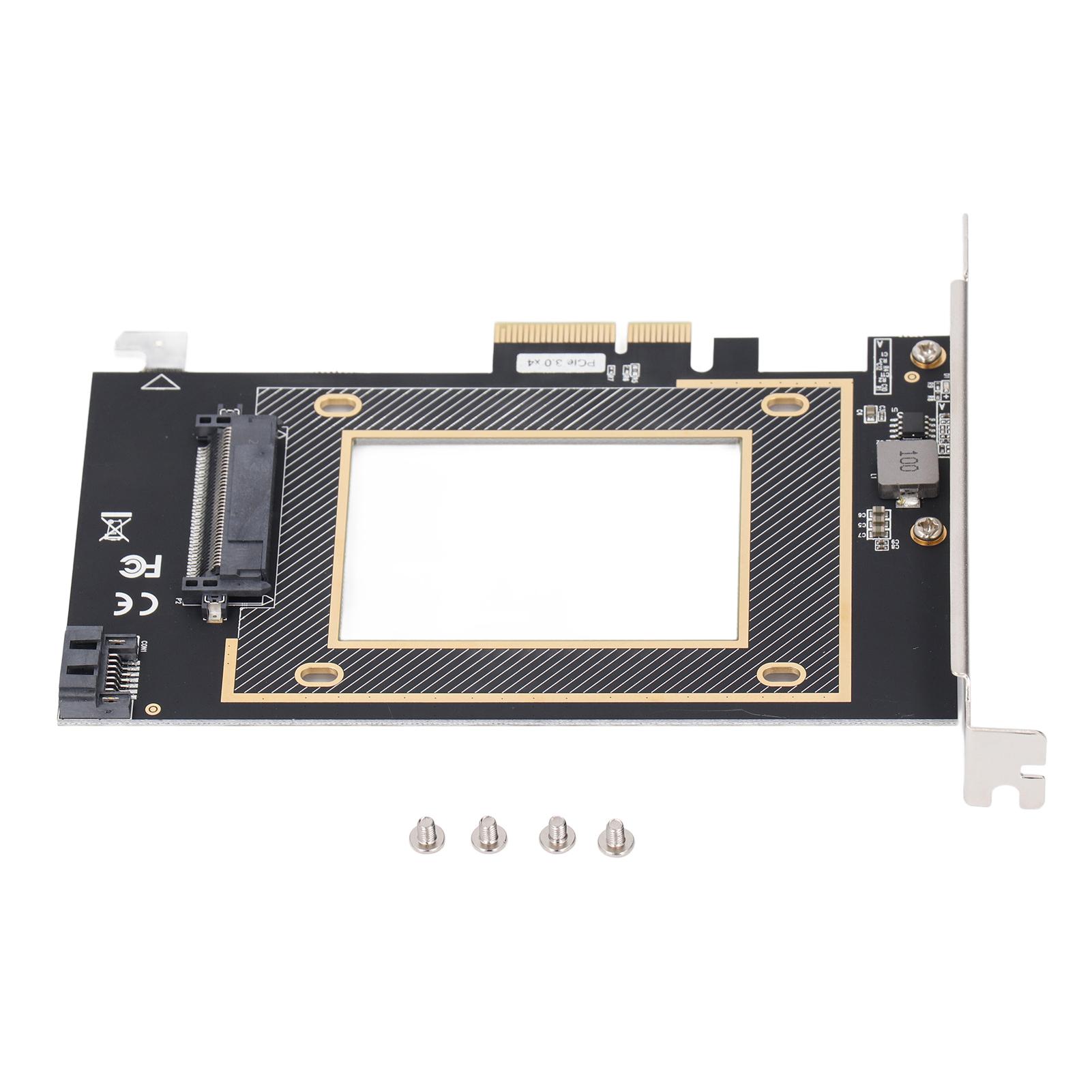 

Плата розширення U.2 PCIE Плата адаптера PCIE3.0x4 до U.2 SFF 8639 для 2,5-дюймового жорсткого диска