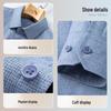 Kangaroo Men's Brushed Flannel Shirt with Wool Lining