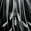 Sparkling Cathedral Length Bridal Veil with Hair Comb Single Tiers Wedding Gowns Veil for Bride Soft Tulle Veil 138Inch