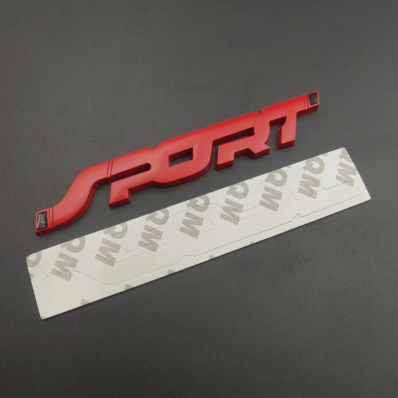 lczbn5 3D Metal Logo Ford Emblem Car Fender Trunk Badge For Ford Explorer Bronco Mondeo Fusion Edge Fiesta Sport Sticker Accessories