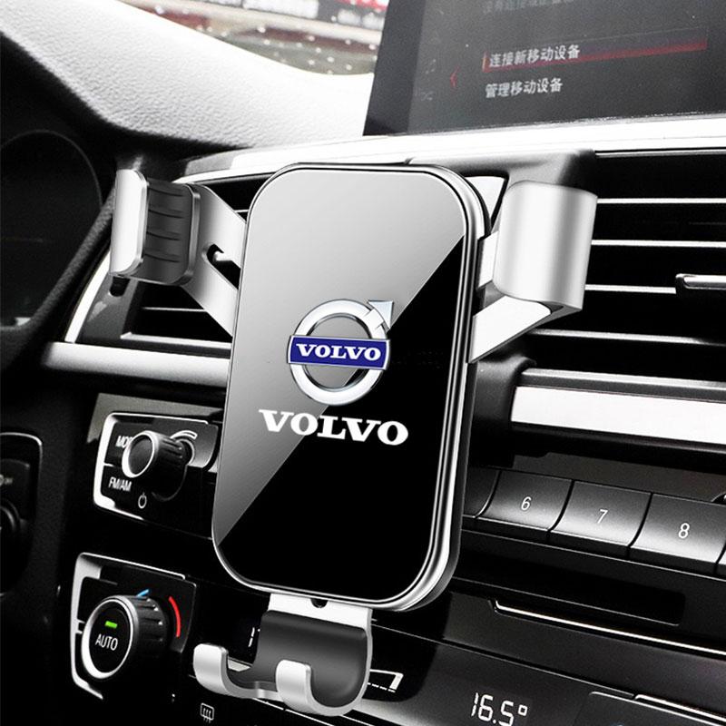 Car Mobile Phone Holder Gravity Induction Car Air Outlet Charging Stand For Volvo S60 S90 XC40 XC60 V90 S40 S80L Car Accessories