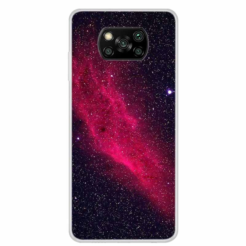 For Poco X3 Pro Case X3 NFC 6.67" Clear Marble Soft TPU Silicone Back Case for Xiaomi Poco X3 NFC Phone Covers Shockproof Fundas