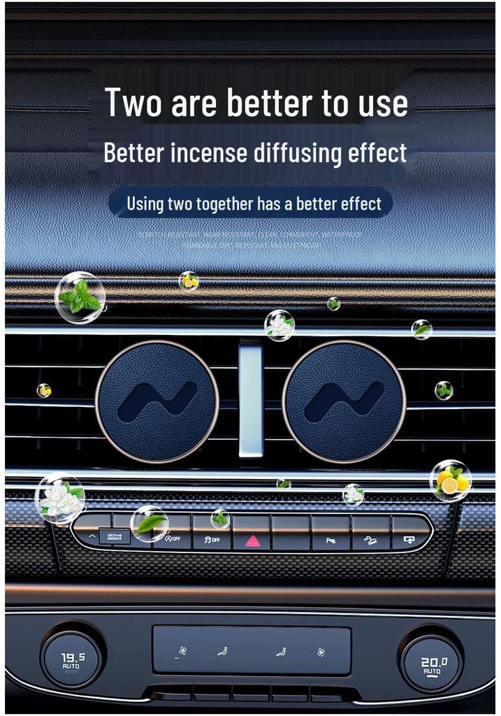 LeDao L60 Car Air Freshener - Men's Scented Balm for Air Vent
