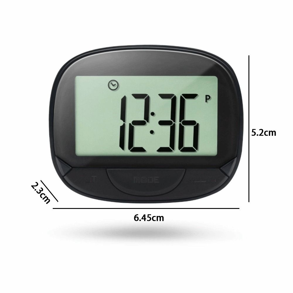 Large Screen Step Counter Multifunctional Electronic Pedometer High Quality Time Display  Walking