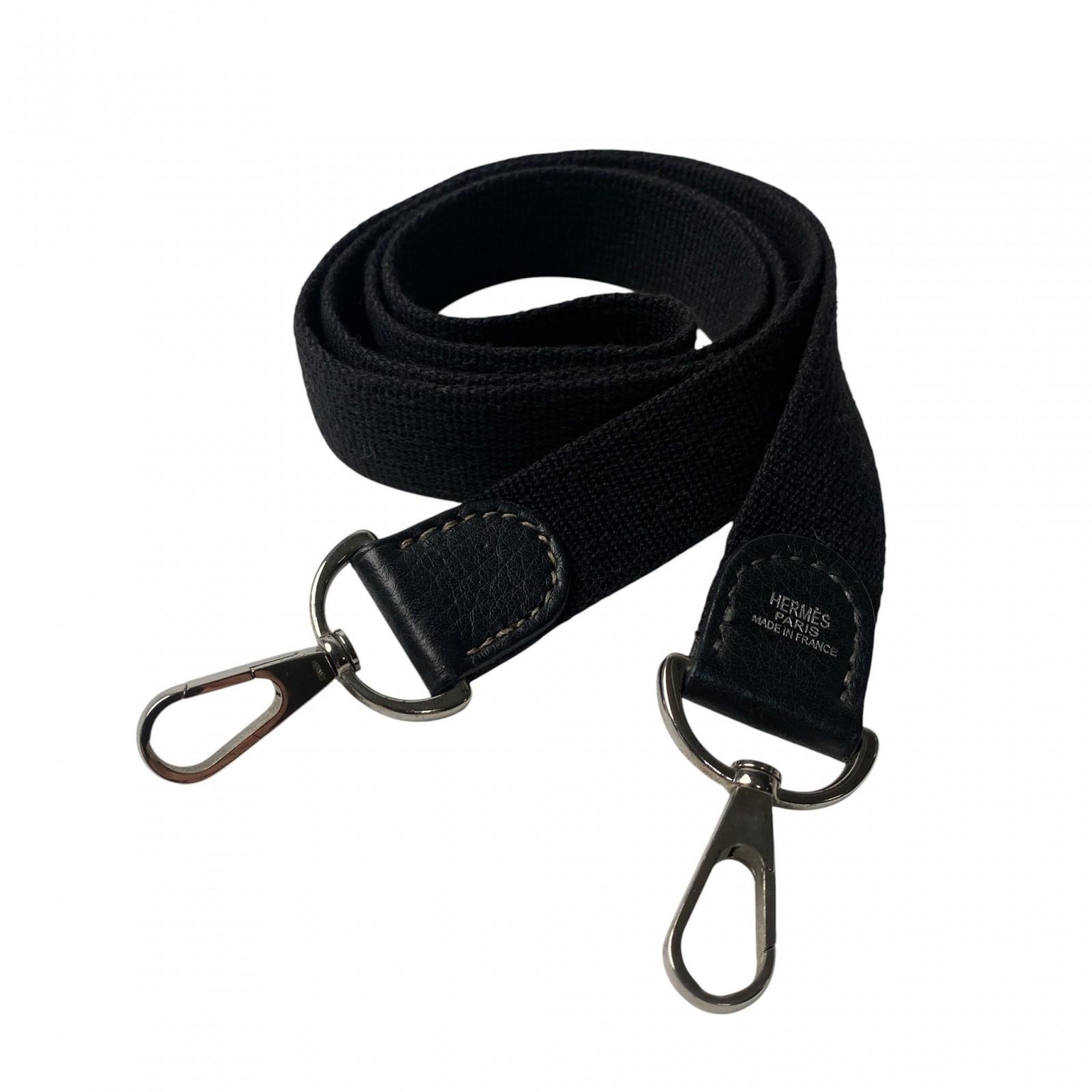 

Used HERMESOther accessories black canvas Women