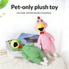 Indestructible Plush Dog Toy for Aggressive Chewers Interactive Squeaky Soft Stuffed Chicken Shaped Dog Chew Toy for Small Medium Large Dogs