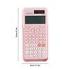 Acogedor Scientific Calculator with 417 Digit Natural Dual Power and Advanced Math Tools for Students and Engineers Functions, 10+2 Display, Solar,