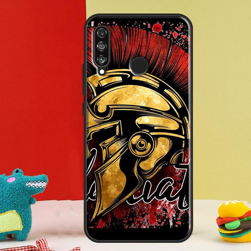 Spartan For Huawei Nova 12i 12s 11i 5T 9 10 SE Y91 Y90 Y60 Y70 Y72 Y61 P60 Pro P20 P40 P30 Lite Case