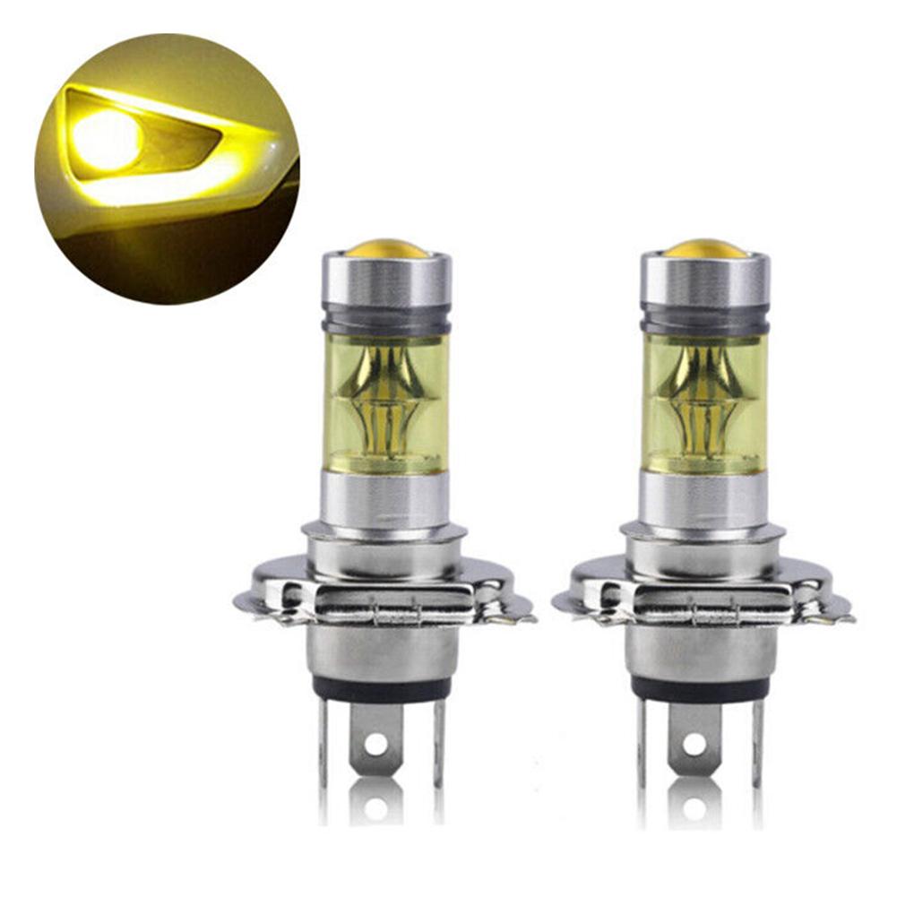 100W LED Light Bulbs 2pcs Car Accessories DC 10V-30V