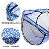 SANLIKE Foldable Landing Telescopic Adjustable Fishing Suitable for Freshwater and Saltwater 250cm Long Net, Fiberglass, One-Touch Net, 3-Level Net,