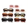 New Vintage Round Sunglasses Women Men Brand Rectangle Sun Glasses Female Oval Eyewear Oculos De Sol for Male Female Eyeglasses