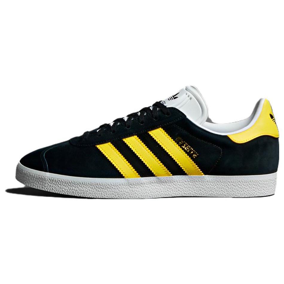 Adidas Gazelle Black Impact Yellow Unisex