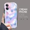 For OPPO A38 A18 A60 A58 A57s A96 Reno12 13 Realme C31 C30 Vivo V30 Y27s Y28 Y36 Y76 Wavy Edge Colorful Butterfly Soft Silicone Phone Case