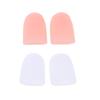 Gel Toe Cap Silicone Toe Cover Beehive Design Protector for Corn Relief and Everyday Use