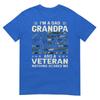 Im A Dad Grandpa And Veteran Fathers Day American Flag TShirt