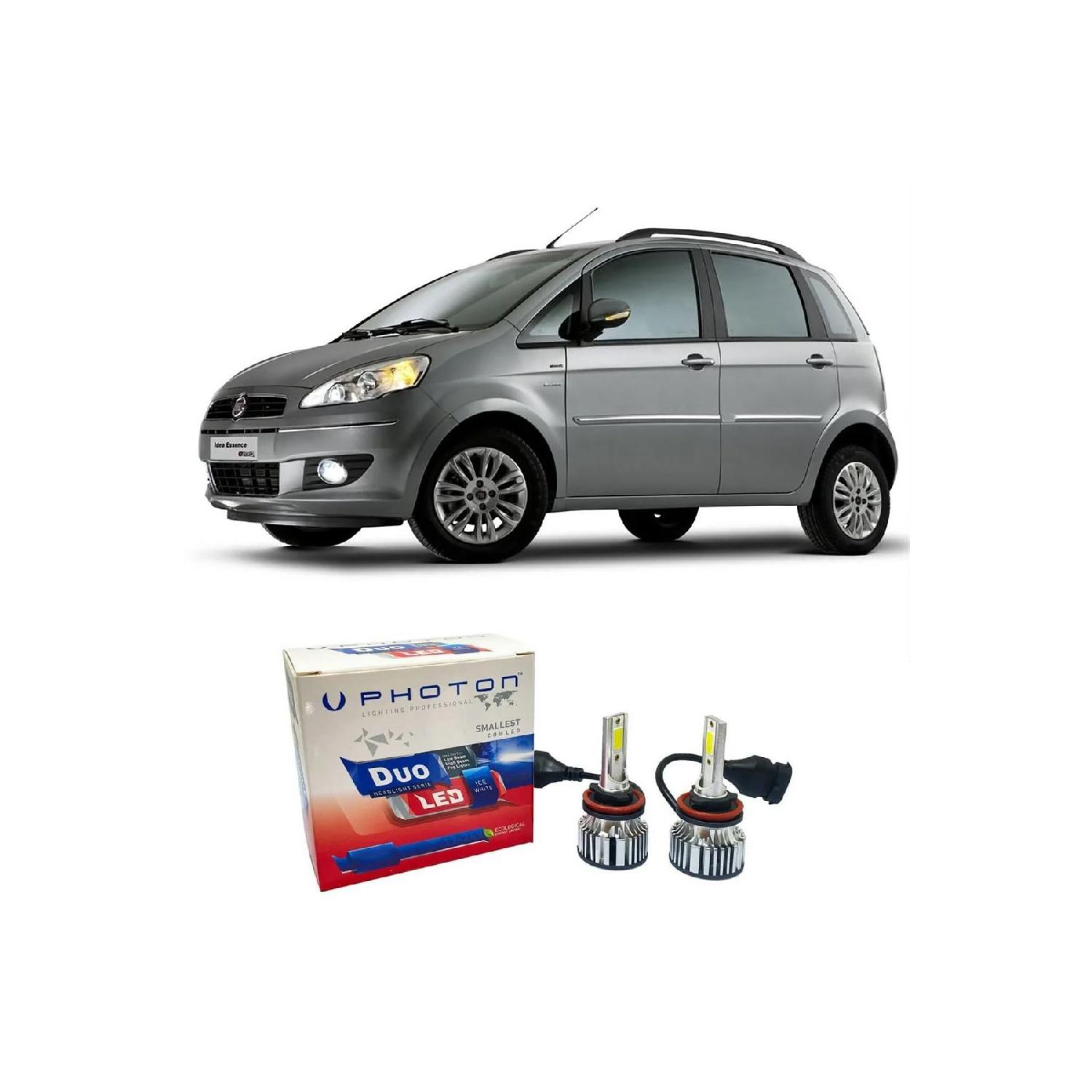 

Fiat Idea Led Ксеноновая лампа ближнего света H7 Duo New Series Белый