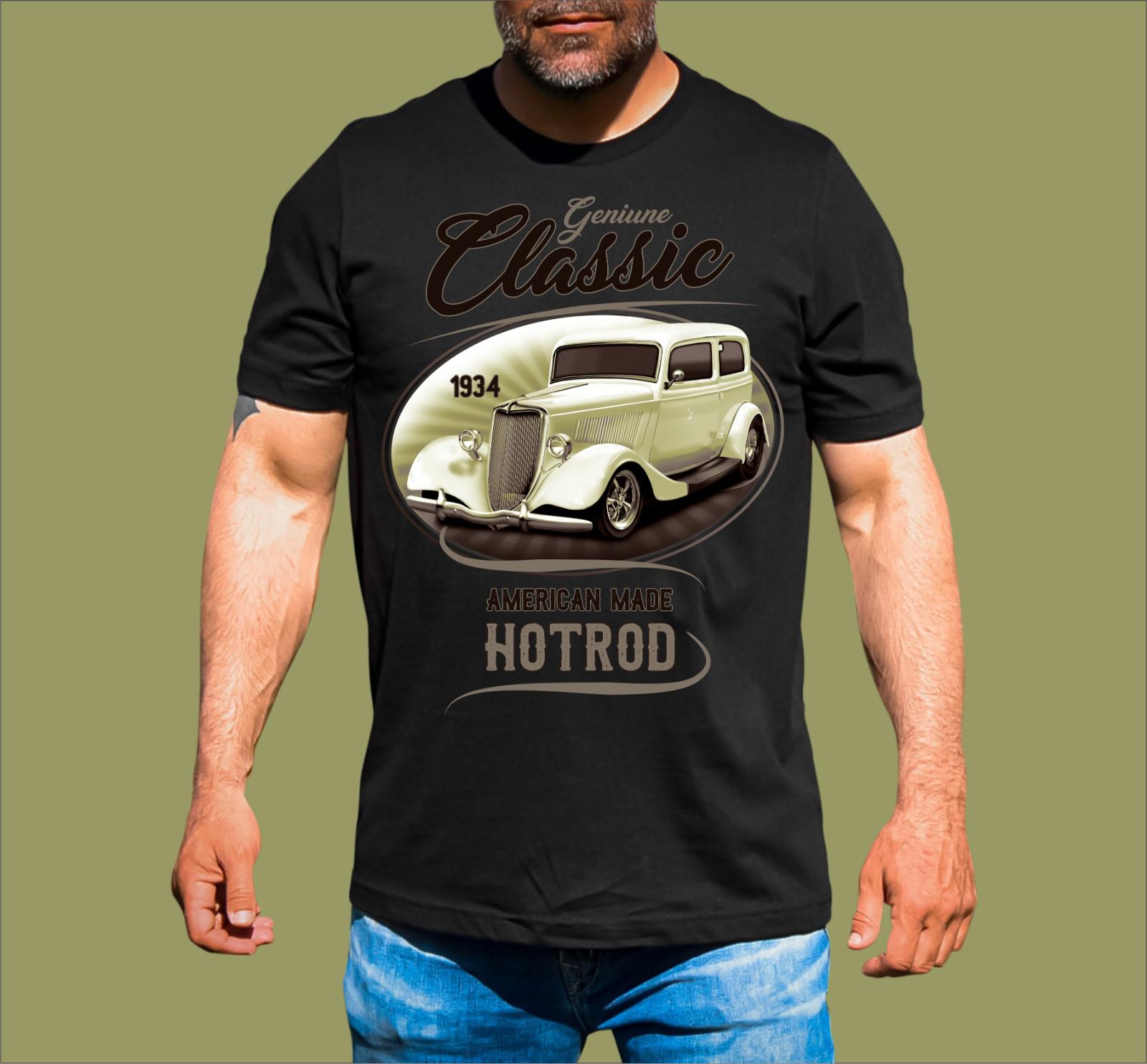 AMERICAN MADE HOT ROD 1934 T-SHIRT M