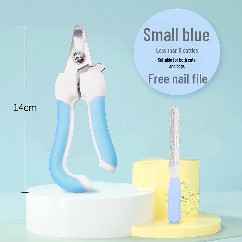 "Pet Nail Clippers for Cats and Dogs, Anti-Scratch, Cat-Specific Design"