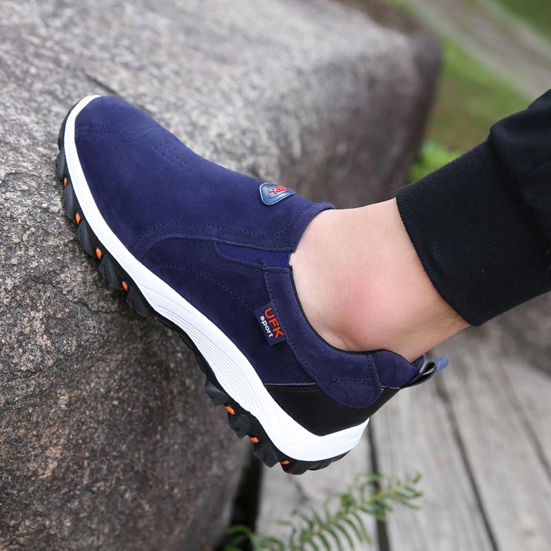39-48 Herren Ultraleicht Große Größe Casual Outdoor Freizeitschuhe Leichte Wanderschuhe Halbschuhe