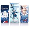 Gawr Gura Hololive Shark Anime Phone Case For Samsung Galaxy A51 A71 A21S A12 A11 A31 A41 A52 A32 5G A72 A01 A02S Clear Cover