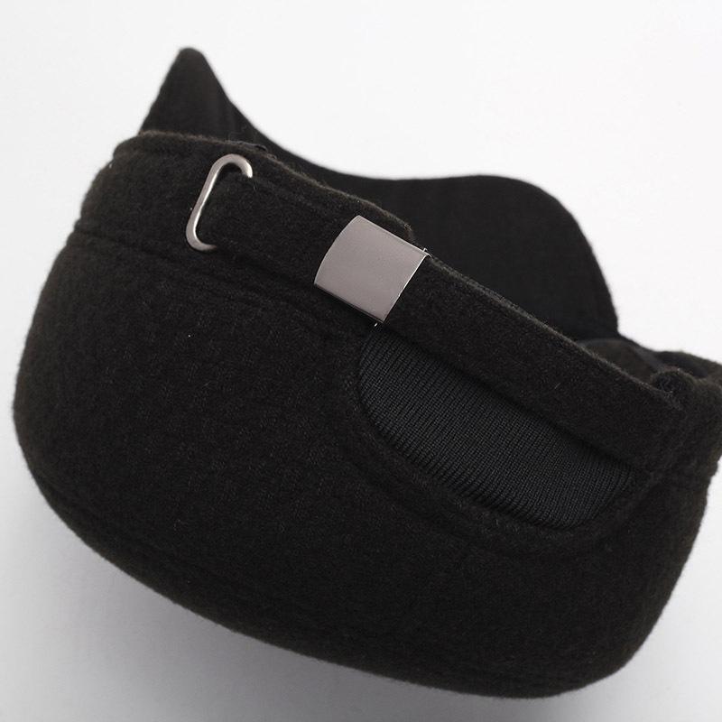 Middle-aged and Elderly Hats Men's Dad Hat Warm Ear Protection Old Man Duck Tongue Hat Autumn and Winter Elderly Grandfather Flat Hat