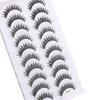 Full Strip False Eyelashes Handmade Fake Eyelash 3D Faux Mink Lash  Eye Lash Extension