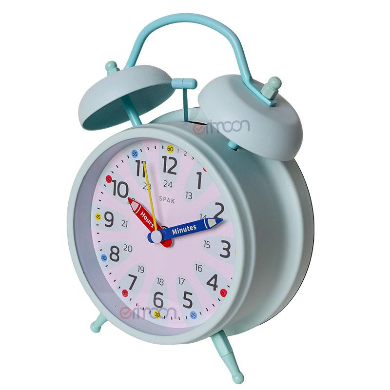Rainbow Cartoon Nightlight Alarm Clock for Kids - Perfect for Study Desks and Bedrooms