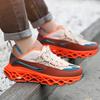 High Quality Men Women Running Shoes With Thick Soles Cushioned Mesh Lace Up Breathable Casual Shoes Luxurious Simple Sneakers
