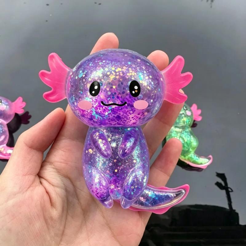 Colorful Salamander Maltose Fidgets Squishy Toys