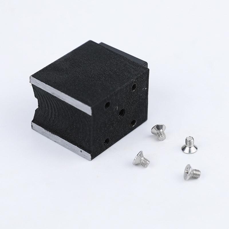 4 Port Magnetic Mounting Platform Strong Strength Steel Base Lightweight Designs for Precisions Instrument Positioning
