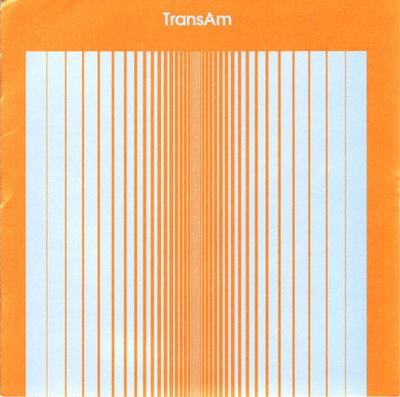 CD TRANS AM Trans Am TKCB71017 TOKUMA JAPAN C 1996 Japon ObiRock Occasion