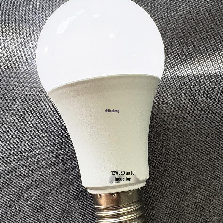 Voice-Activated Motion Sensor Light Bulb for Stairs and Hallways