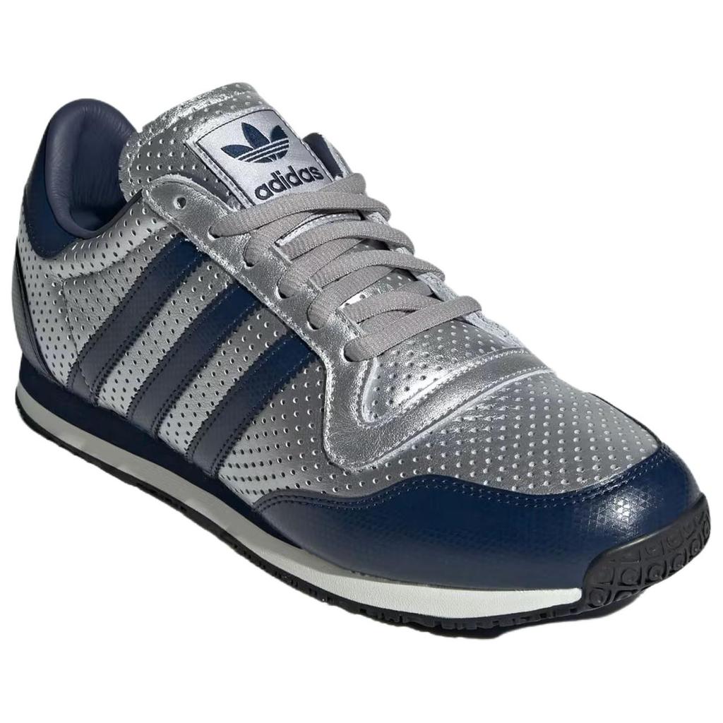 Adidas Galaxy OG Silver Metallic Night Indigo Unisex Sneakers Off-White JR1614